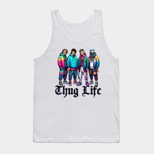 THUG LIFE GOLDEN GIRLS BLACK ART Tank Top